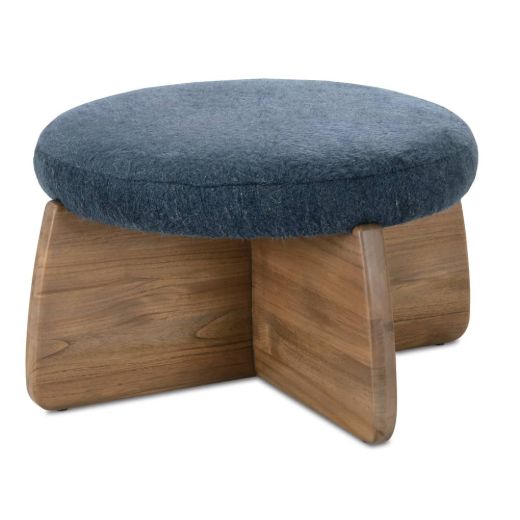 Picture of Brushed Blend Nova Round Ottoman